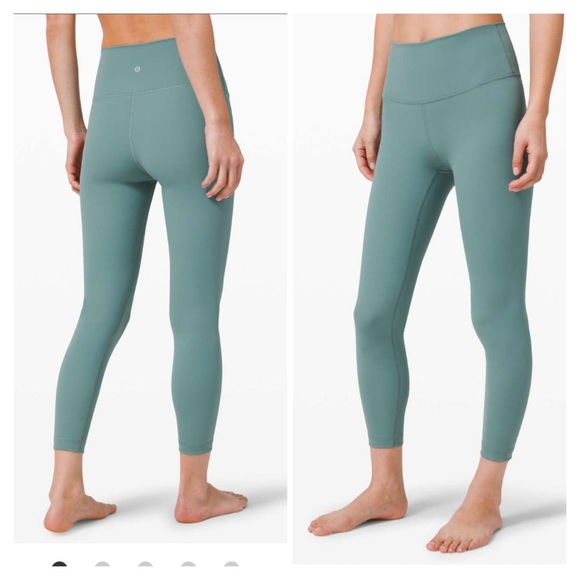 Lululemon Wunder Under High-Rise Tight 25" *Luxtreme
Tidewater Teal size 14 NWT - Picture 1 of 5